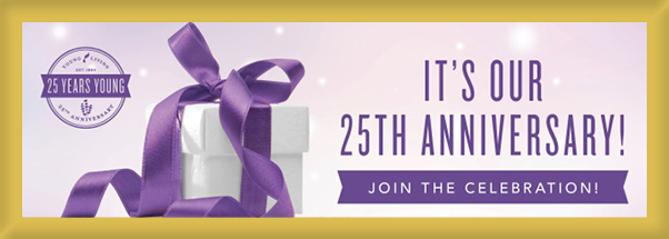 Young Living is 25 Years Young